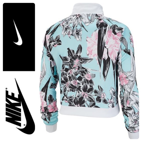 New Nike Ultra Femme Track Jacket Topaz Mist - Picture 2 of 4